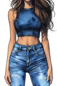 Likralı Kot Pantolon Likralı Kot Pantolon