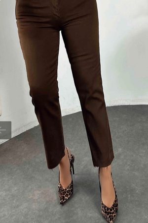 Kadın Likralı Kot Pantolon
