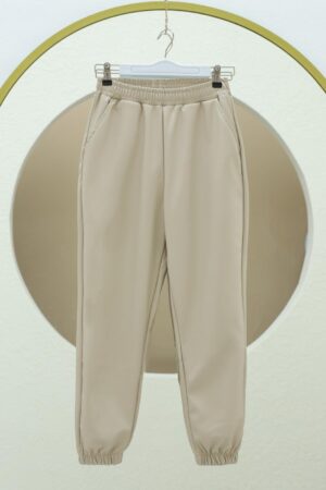 Deri Jogger Pantolon